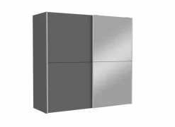 Schuifdeurkast Kaikais 170cm - decor - donkergrijs