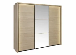 Schuifdeurkast Udine I 253cm - decor - urban oak