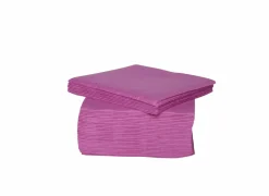 Serviette CT Prof 25x25cm paars, 40 stuks