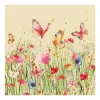 Serviette Flowerfield 33x33cm - papier - multicolor 20 stuks