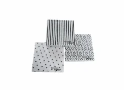 Serviette Sunny 17x17cm wit 20 stuks