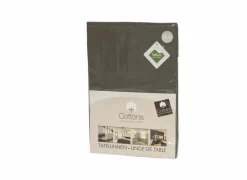 Serviette Teflon 50x50cm - stof - donkergrijs