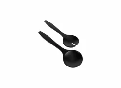 Slabestek Black & Wood zwart 2-delig