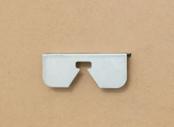 Spiegel Alice 177x91cm - metaal & spiegelglas - zwart