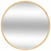 Spiegel Kim Ø75cm - decor/glas - naturel