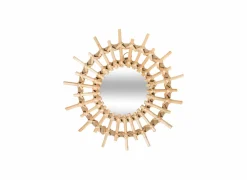 Spiegel Rotan Ø28cm set van 3