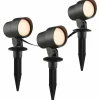 Spotspies Kamara outdoor 3x8,5W zwart