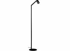 Staande lamp H135cm GU10 - aluminium - zwart