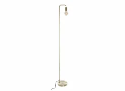 Staande lamp Keli H150cm E27 - beton & ijzer - goud