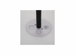 Staande lamp Rony LED H150cm - metaal & kunststof - wit