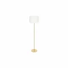Staande lamp Tina H150cm E27 - metaal & bouclé - goud
