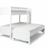 Stapelbed met bedlade Duet 90x200cm - decor - beuk wit
