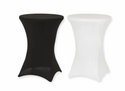 Statafelhoes Spandex Ø80cm - stof - zwart