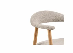 Stoel Addi 56x54x75,5cm - bouclé - beige