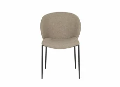 Stoel Aguila 55x60x84cm - stof - lichtbruin