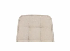 Stoel Aqaba 45x58x90cm - stof - beige