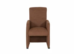 Stoel Aragon 60x70x100cm - stof - bruin