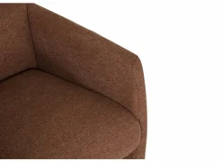 Stoel Aragon 60x70x100cm - stof - bruin