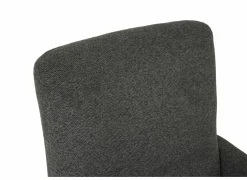 Stoel Aragon 60x70x100cm - stof - antraciet