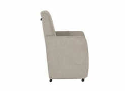 Stoel Aragon 60x70x100cm - stof - greige