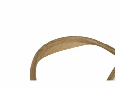 Stoel Baradine 56x55x78cm - eik massief - naturel/lichtgrijs