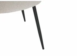 Stoel Charlton 44x53x87cm - molton - boucle beige