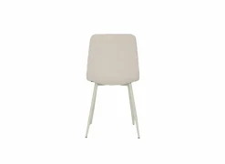 Stoel Churchill 46x54,5x85cm - metaal/stof - beige