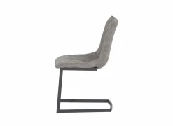 Stoel Cloud 46,5x57x86cm - microvezel - grijs