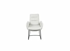 Stoel Crux 67x62x93cm - stof - cream