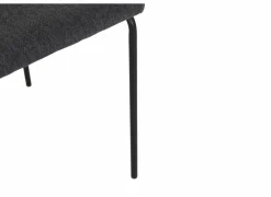 Stoel Epoca 46x54,5x85cm - stof - antraciet