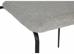 Stoel Epoca 46x54,5x85cm - stof - beige