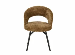 Stoel Festo stof bruin