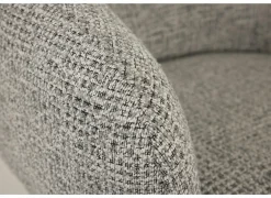 Stoel Foy 60x62x79cm - stof - grijs