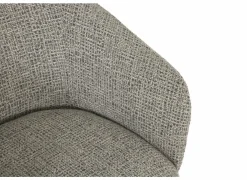 Stoel Foy 60x62x79cm - stof - grijs