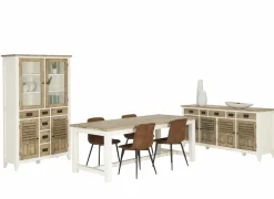 Stoel Furu 45x51x85cm - microvezel - cognac