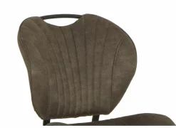 Stoel Jim 49x62x87cm - stof - luxor moss