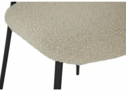 Stoel Jumper 46x53x79cm - stof - beige