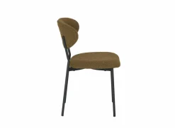 Stoel Jumper 46x53x79cm - stof - mosterd