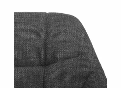 Stoel Navajo 57,5x65x85cm - stof - grijs