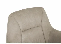 Stoel Nelson 58x63x85cm - stof - toffee