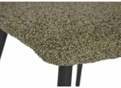 Stoel Pisa 44,5x55,5x82cm - polyestervezel/staal - moss