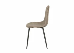 Stoel Speech 45x46x88cm - stof - taupe