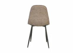 Stoel Speech 45x46x88cm - stof - taupe