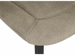 Stoel ST2408  52x61x84cm - stof - zand