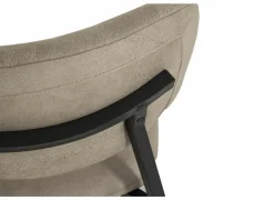 Stoel ST2408  52x61x84cm - stof - zand