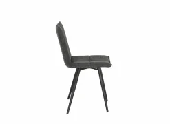 Stoel Town 56x44x86cm - stof - antraciet