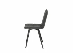 Stoel Town 56x44x86cm - stof - antraciet