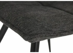 Stoel Town 56x44x86cm - stof - antraciet