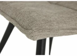 Stoel Town 56x44x86cm - stof - beige