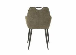 Stoel 58x55x90cm - stof - groen